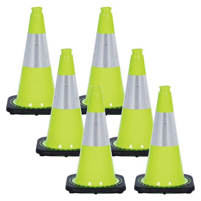Safety Green, 18 Inches, Pack of 6
