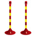 Red and Yellow, 2 Inch - Light Duty, 2