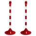 Red and White, 2 Inch - Light Duty, 2