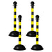 Black and Yellow, 3 Inch - Heavy Duty, 4