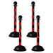 Black and Red, 3 Inch - Heavy Duty, 4
