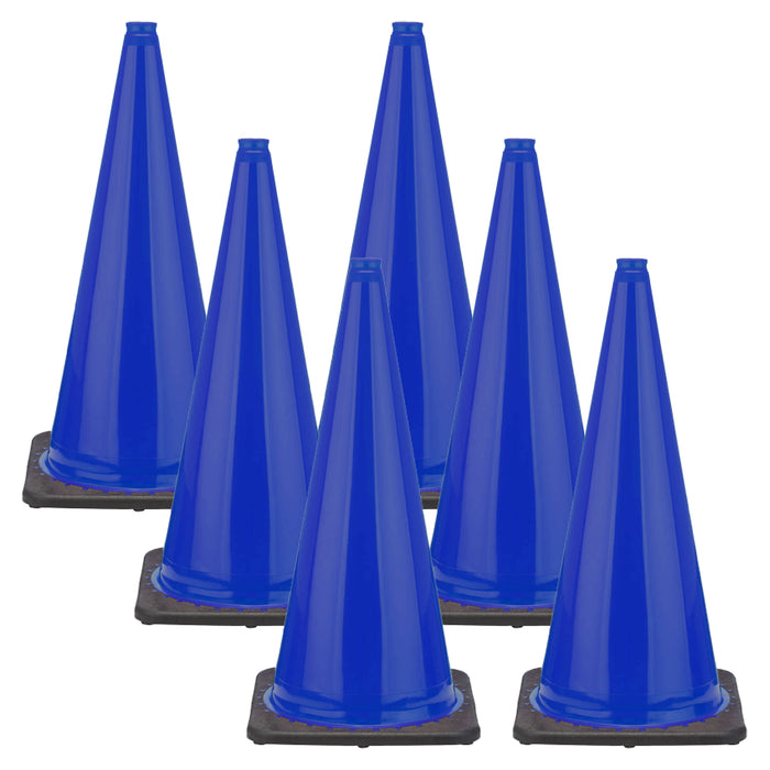 Traffic Blue, 28 Inches, Pack of 6