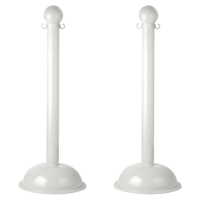 White, 3 Inch - Heavy Duty, Pack of 2