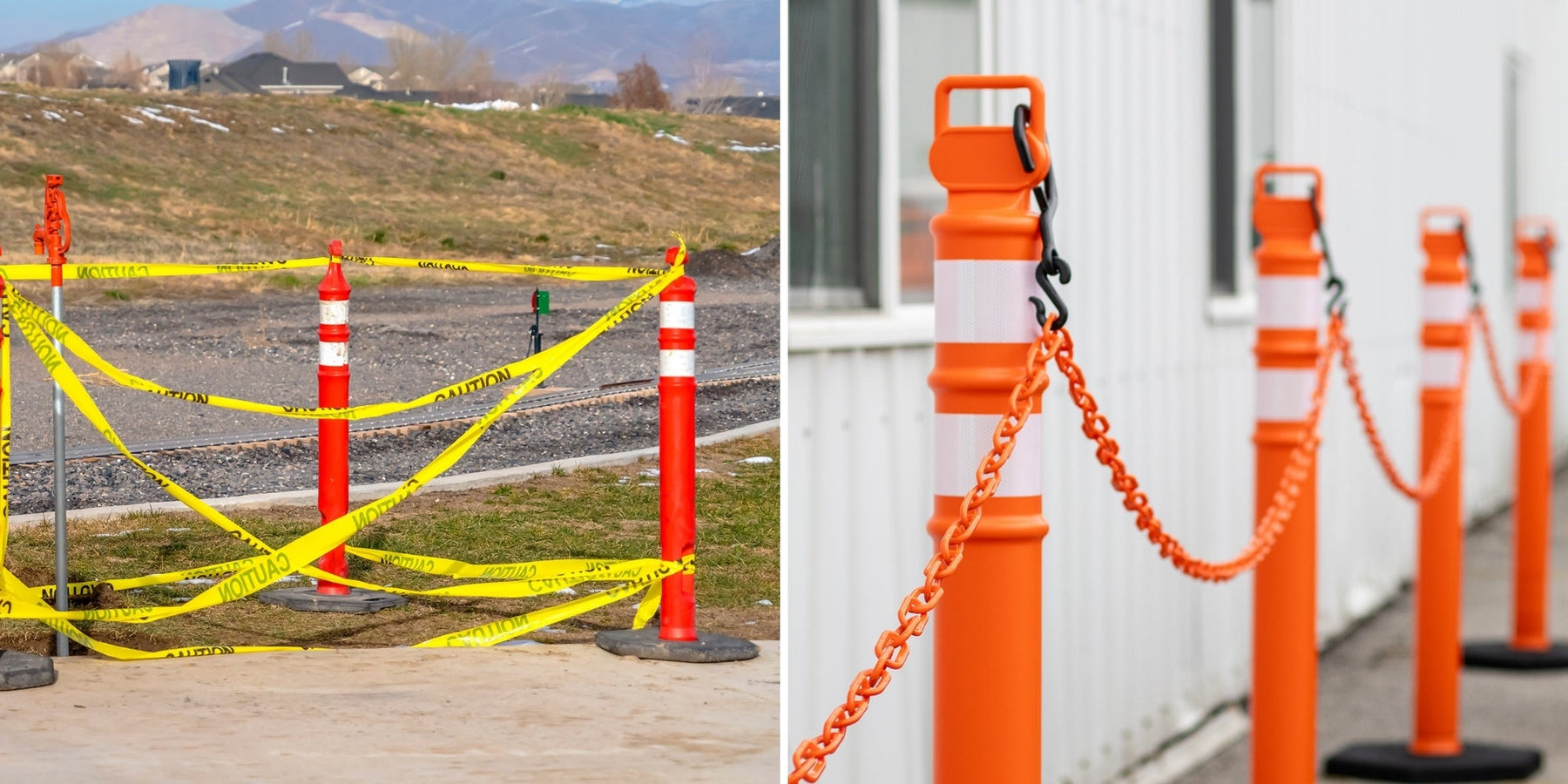 Caution Tape vs. Plastic Chain: Why Plastic Chain Is the Smarter Safety Barrier