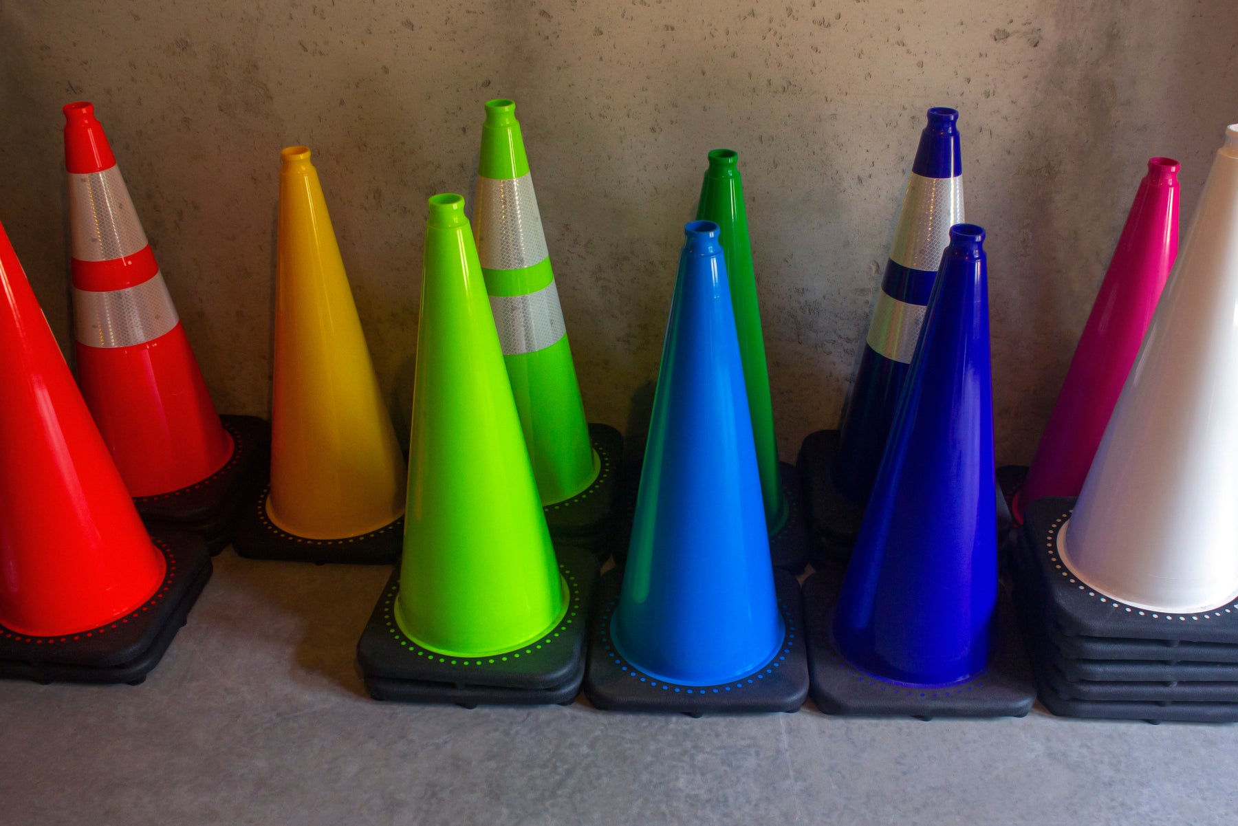 Traffic Cones - What Color Do I Use?