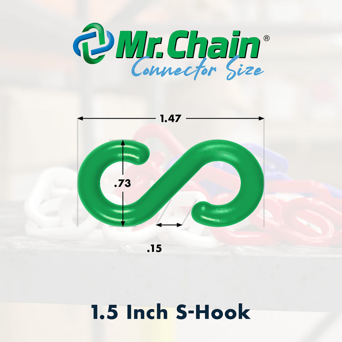 1.5 Inch, Pack of 10