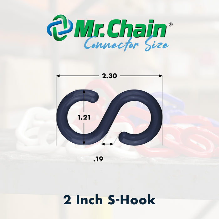 Plastic Chain with S-Hook Kit