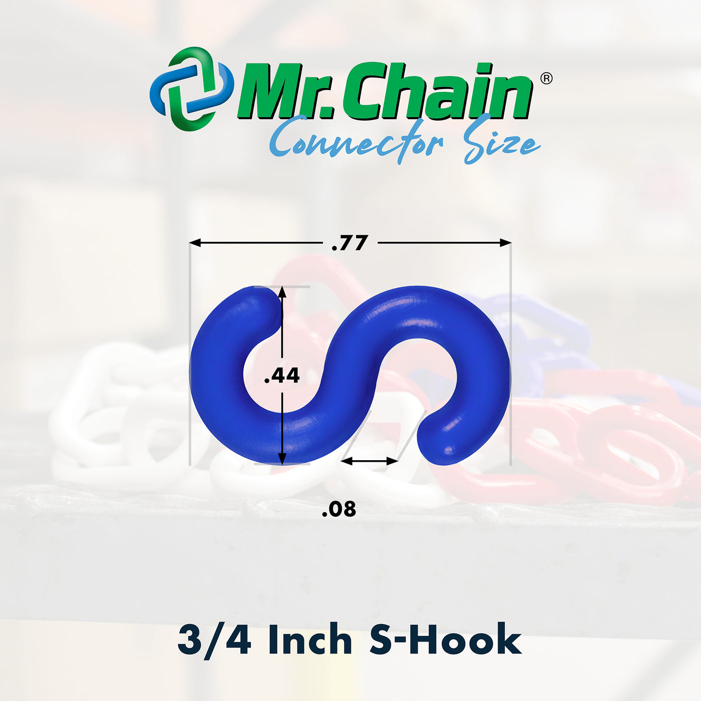 Yellow S-Hooks — Mr. Chain