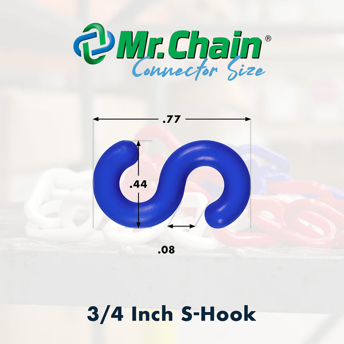 3/4 Inch, Pack of 10