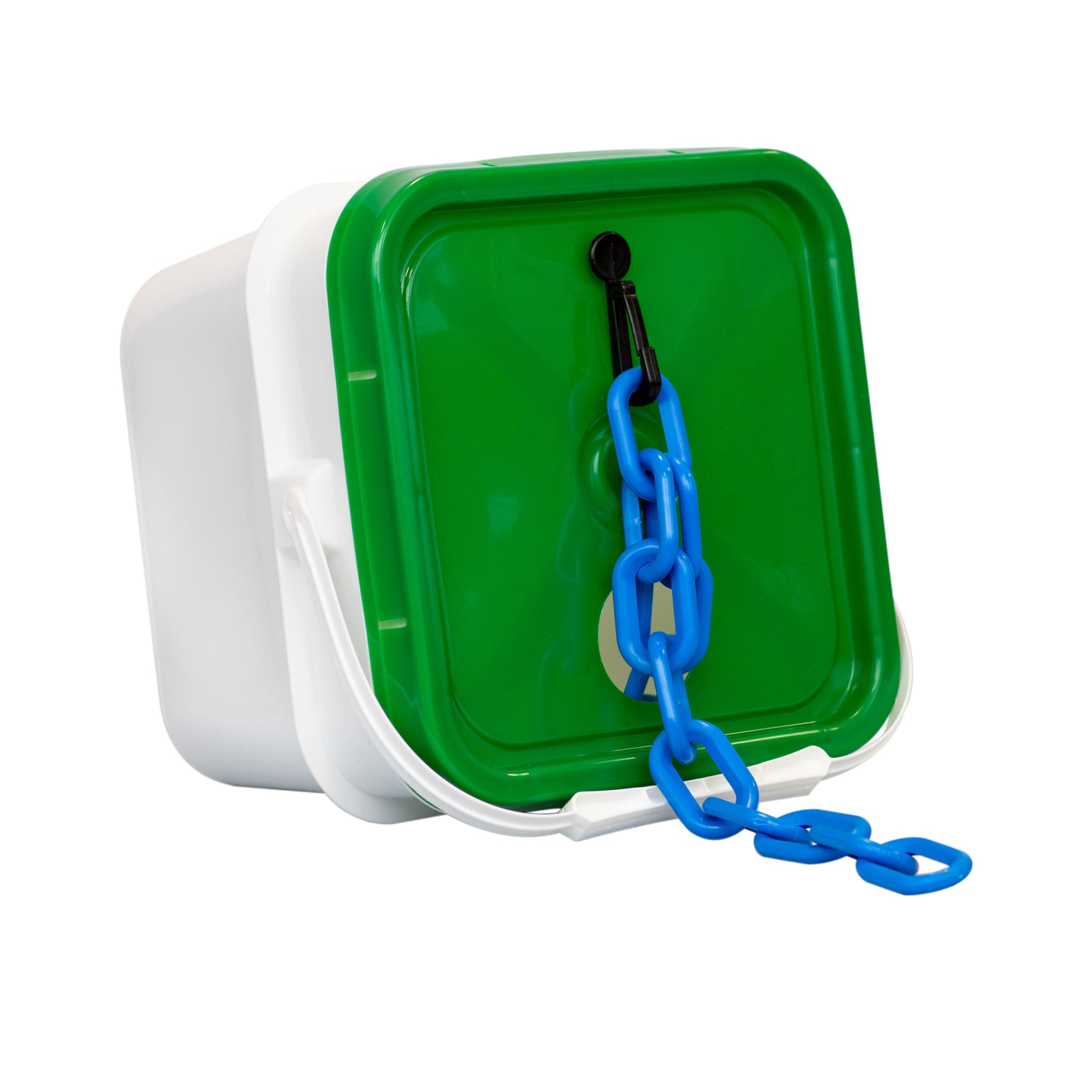 Mr. Chain 160-Foot Yellow Plastic Barrier Chain - 2-Inch Link Diameter, UV Resistant, Crowd Control