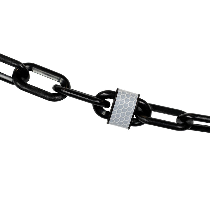 Black Reflective Plastic Chain