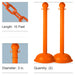 3 Inch - Heavy Duty, Safety Orange, 2