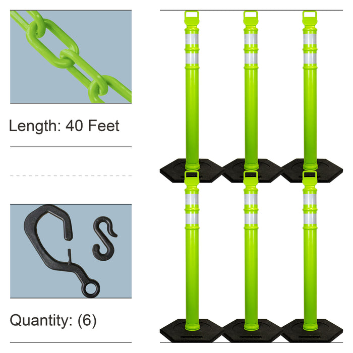Safety Green, 18 Pounds, 6