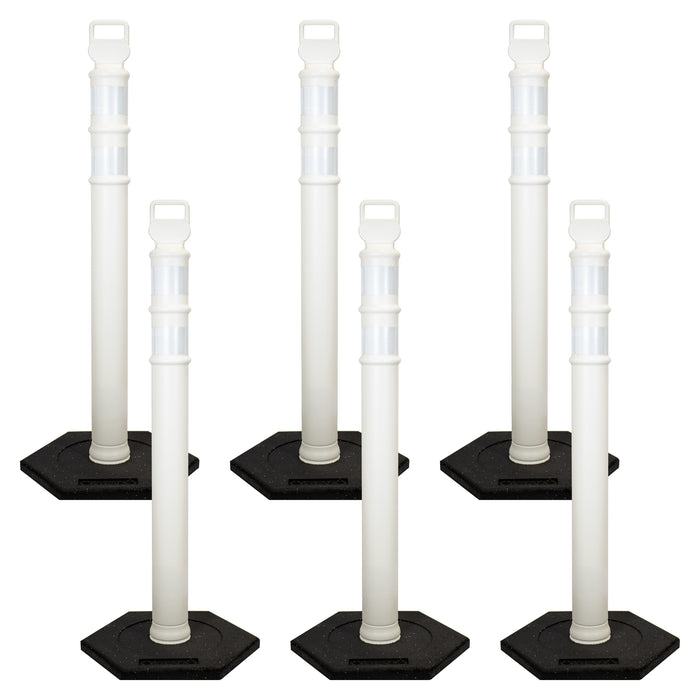 White, 18 Pounds, Pack of 6