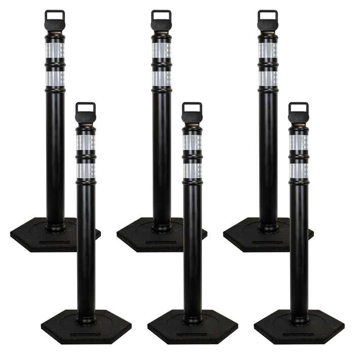 Black, 18 Pounds, Pack of 6