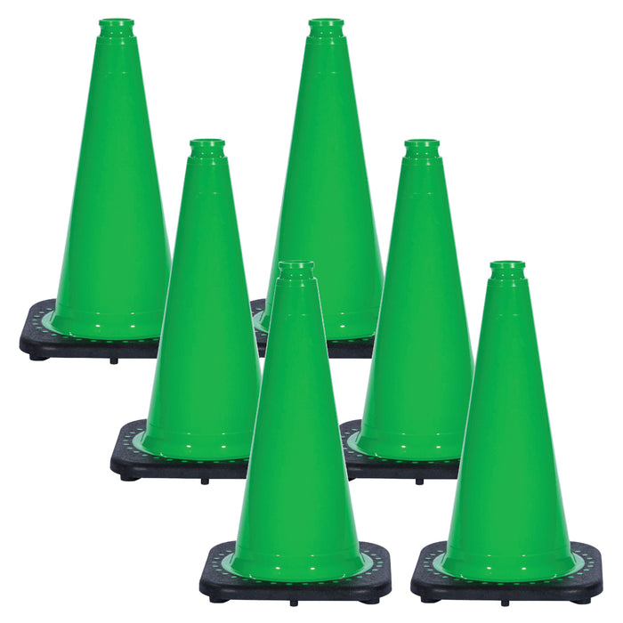 Green, 18 Inches, Pack of 6