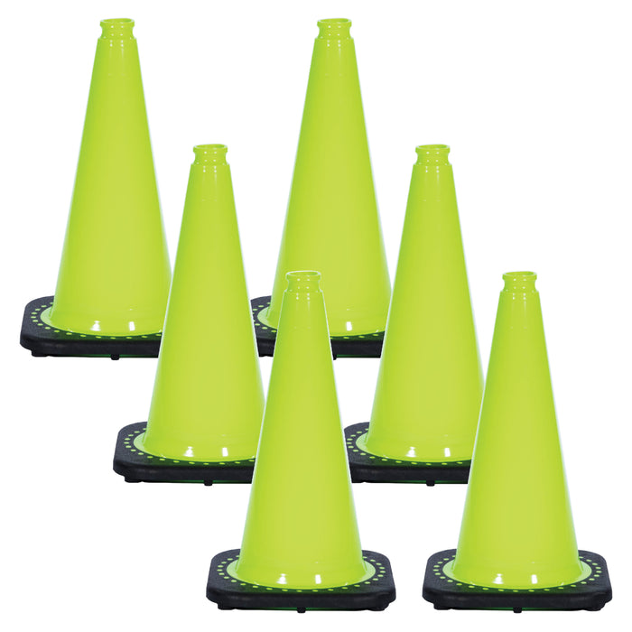 Safety Green, 18 Inches, Pack of 6