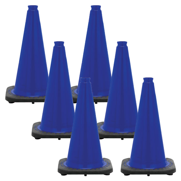 Traffic Blue, 18 Inches, Pack of 6