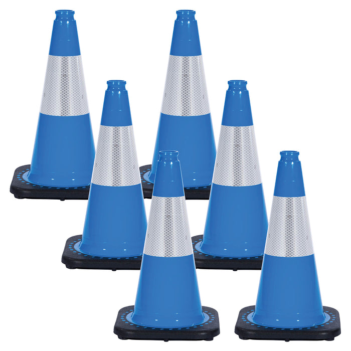 Sky Blue, 18 Inches, Pack of 6