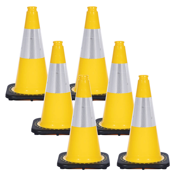 Yellow, 18 Inches, Pack of 6