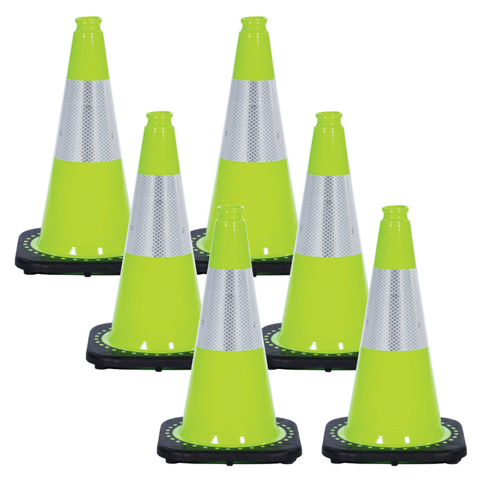Safety Green, 18 Inches, Pack of 6