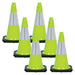 Safety Green, 18 Inches, Pack of 6