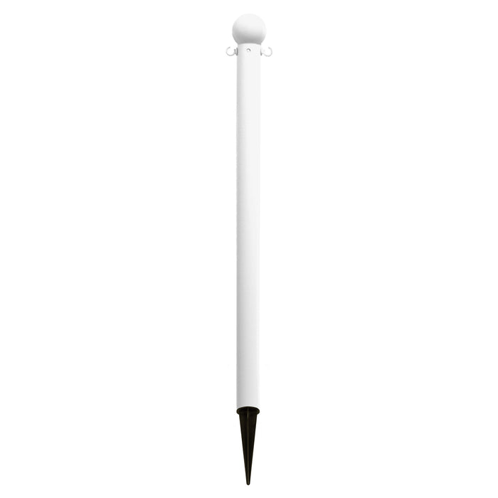 White, 2 Inch - Light Duty, Single