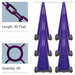 Purple, 28 Inches