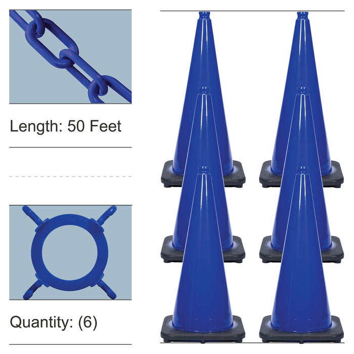 Traffic Blue, 28 Inches