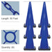 Traffic Blue, 28 Inches