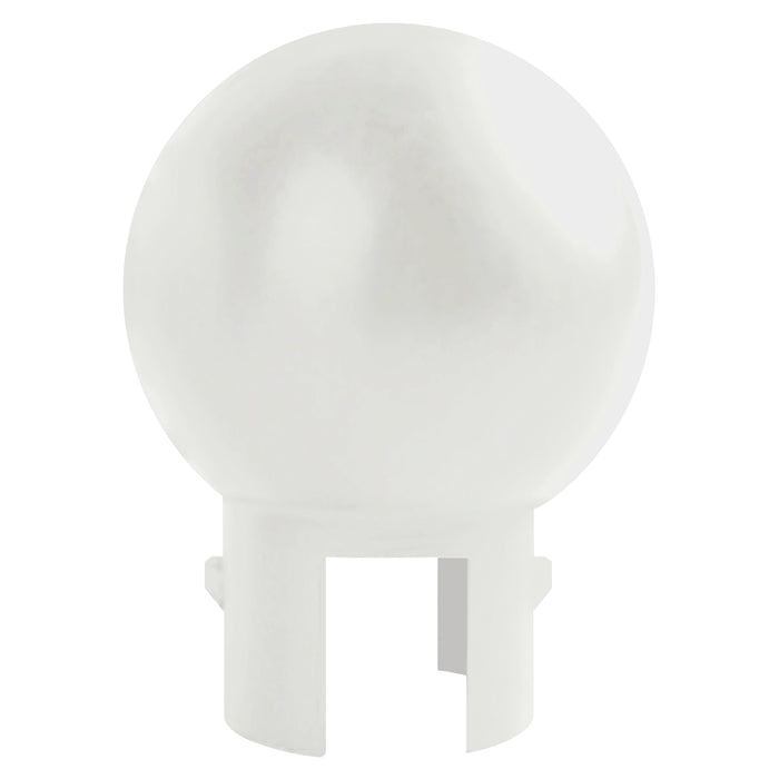 White, 2 Inch - Light Duty, Single