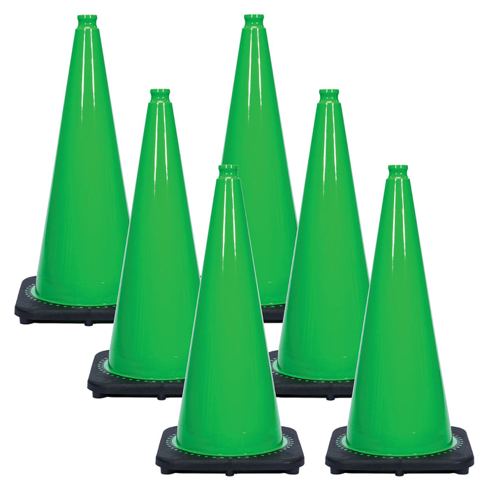 Green, 28 Inches, Pack of 6