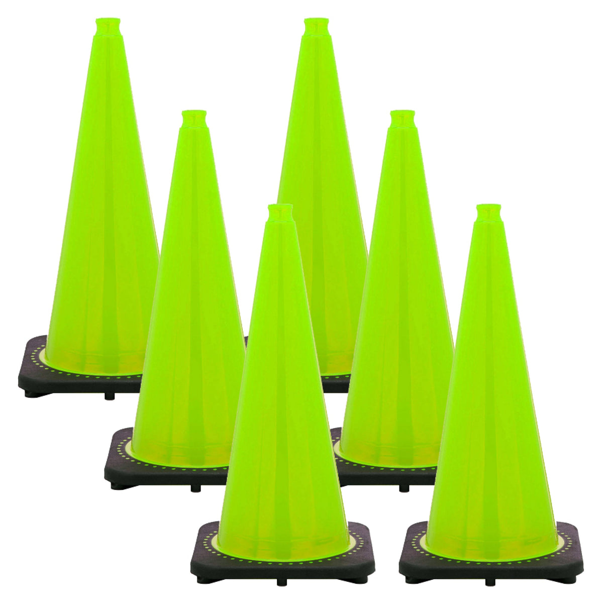 Safety Green Traffic Cones — Mr. Chain