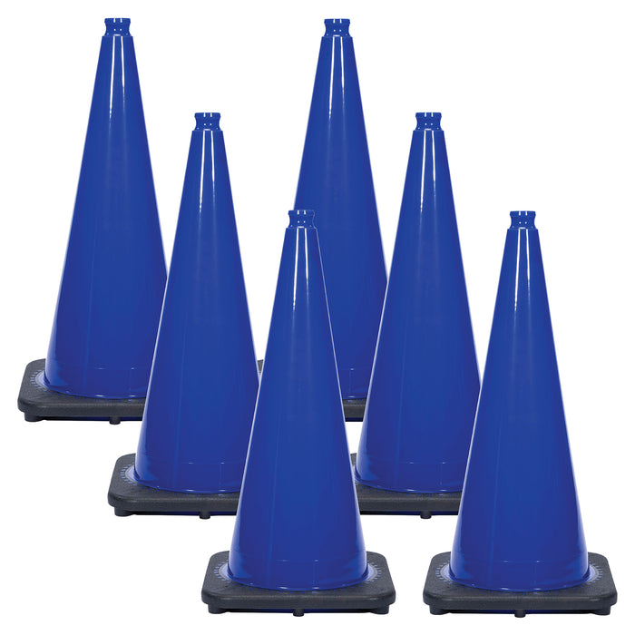 Traffic Blue, 28 Inches, Pack of 6