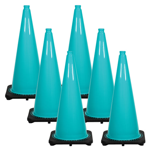 Teal, 28 Inches, Pack of 6