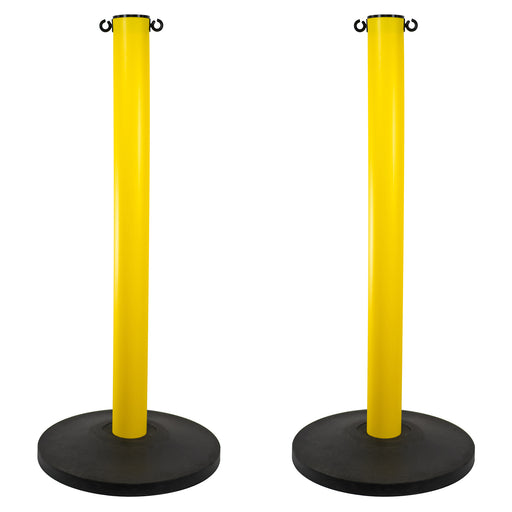 Yellow, 3 Inch - Heavy Duty, Pack of 2