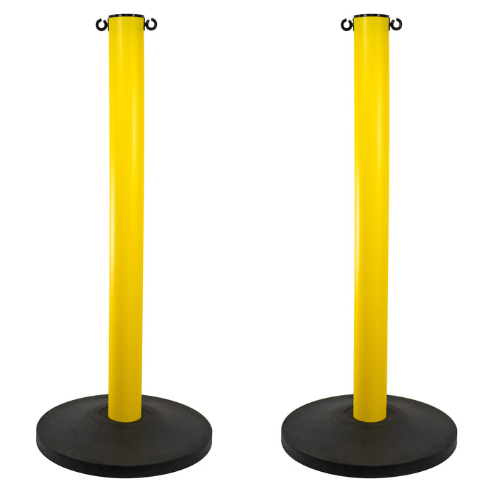 Yellow, 3 Inch - Heavy Duty, Pack of 2