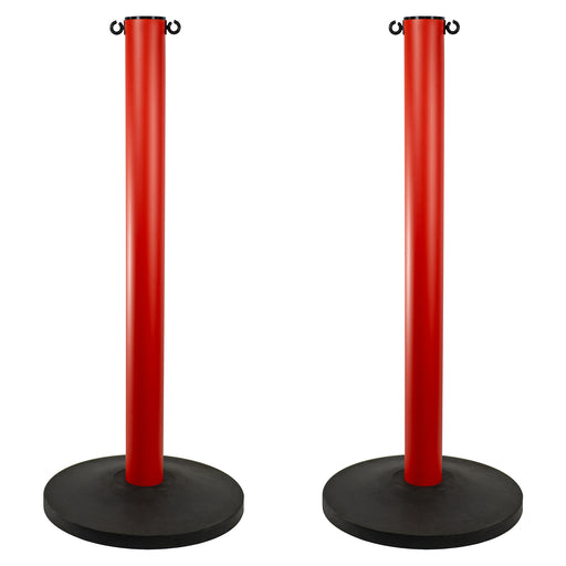 Red, 3 Inch - Heavy Duty, Pack of 2