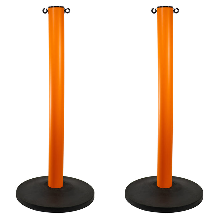 Safety Orange, 3 Inch - Heavy Duty, Pack of 2
