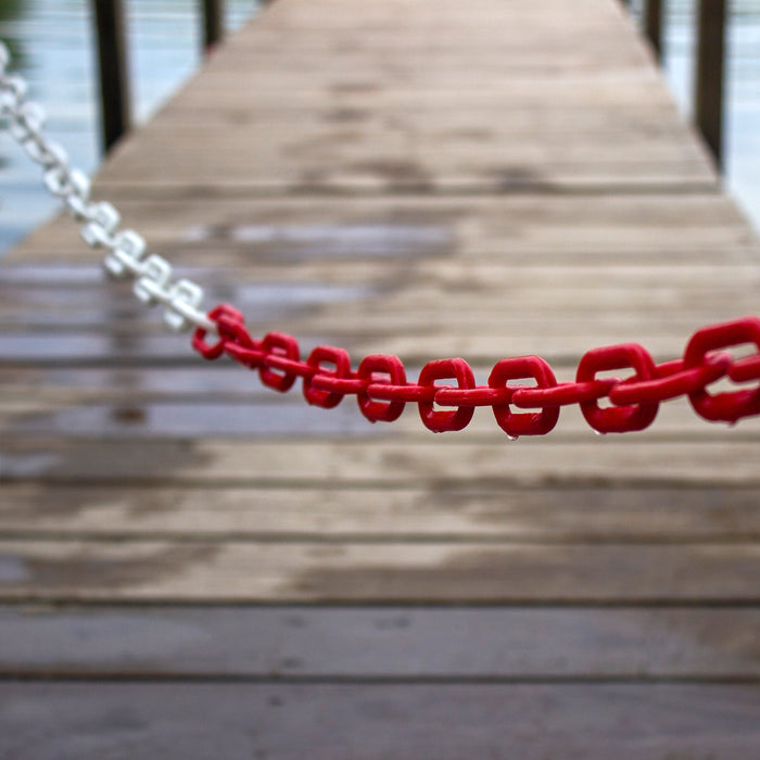 Red and Yellow Plastic Chain