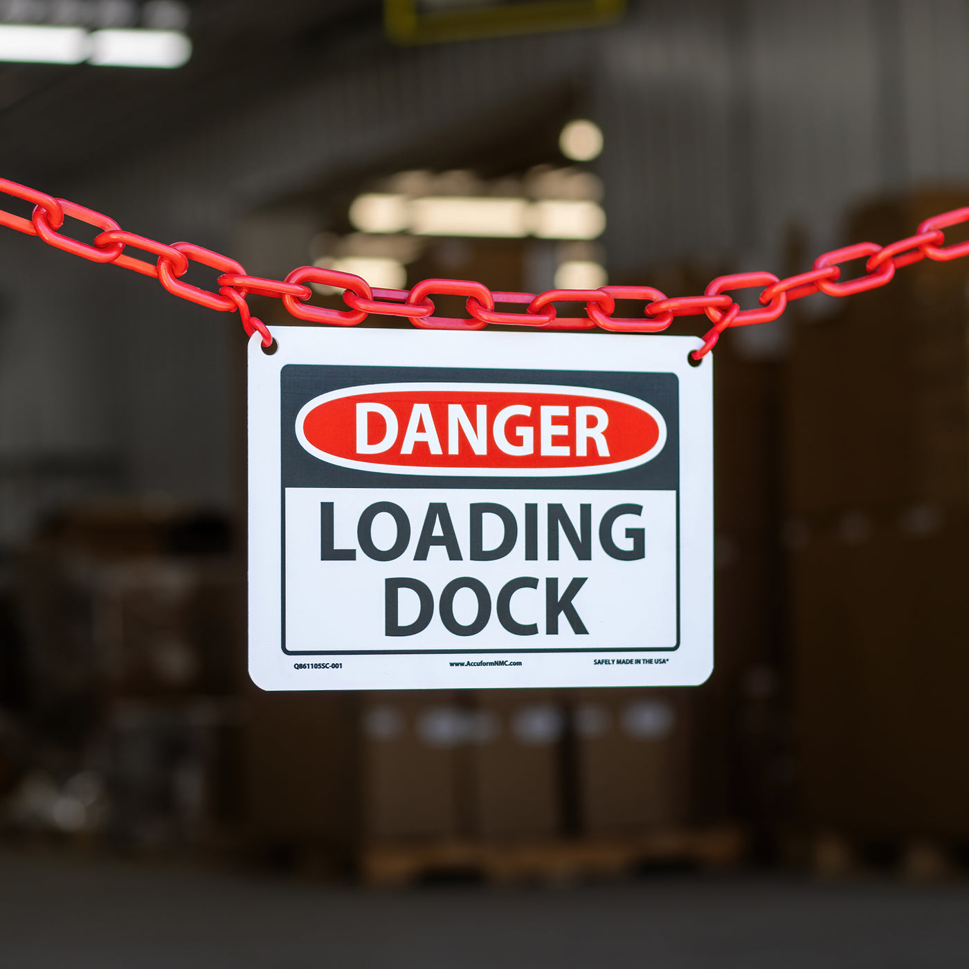 Danger Sign Loading Dock Kit — Mr. Chain