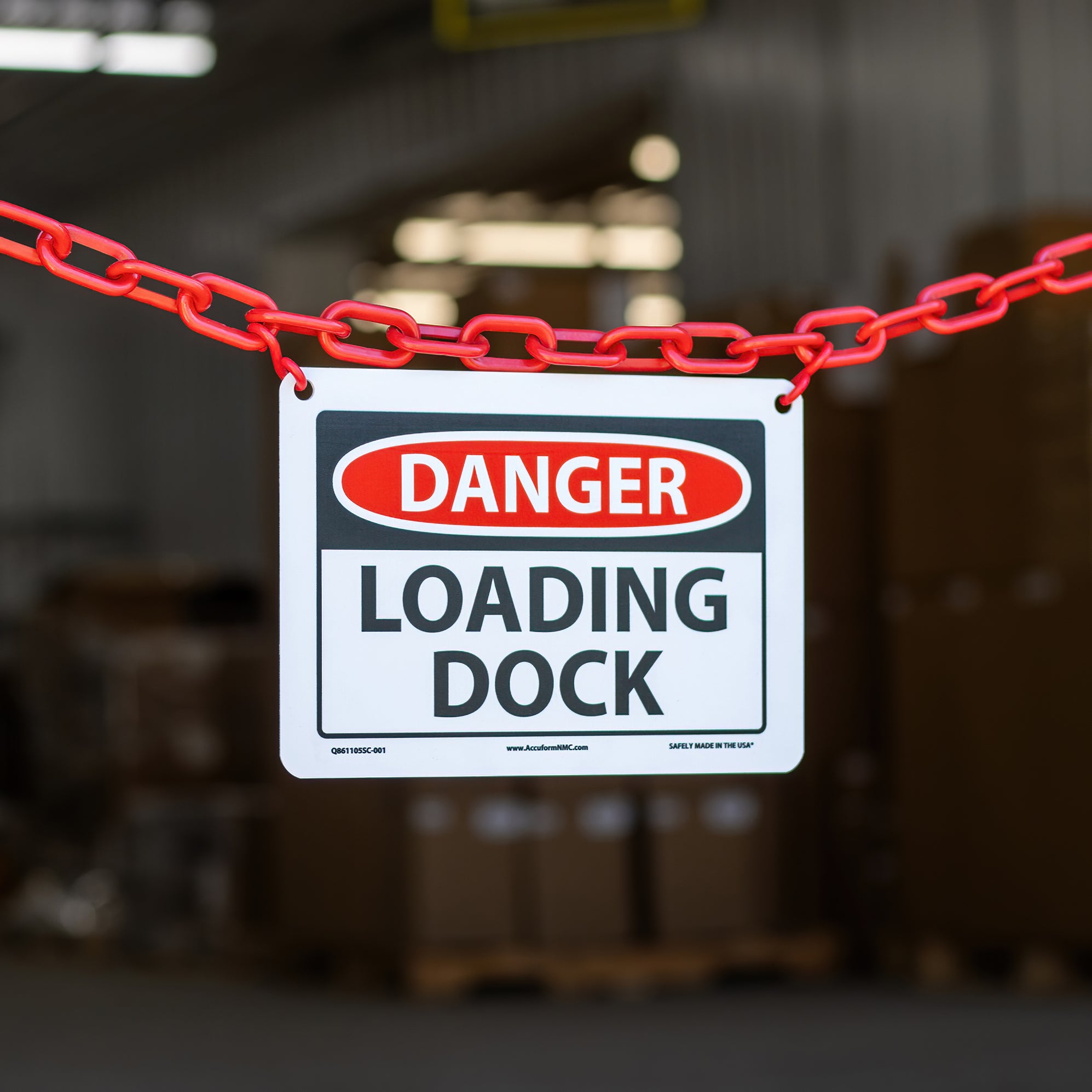 Danger Sign Loading Dock Kit — Mr. Chain