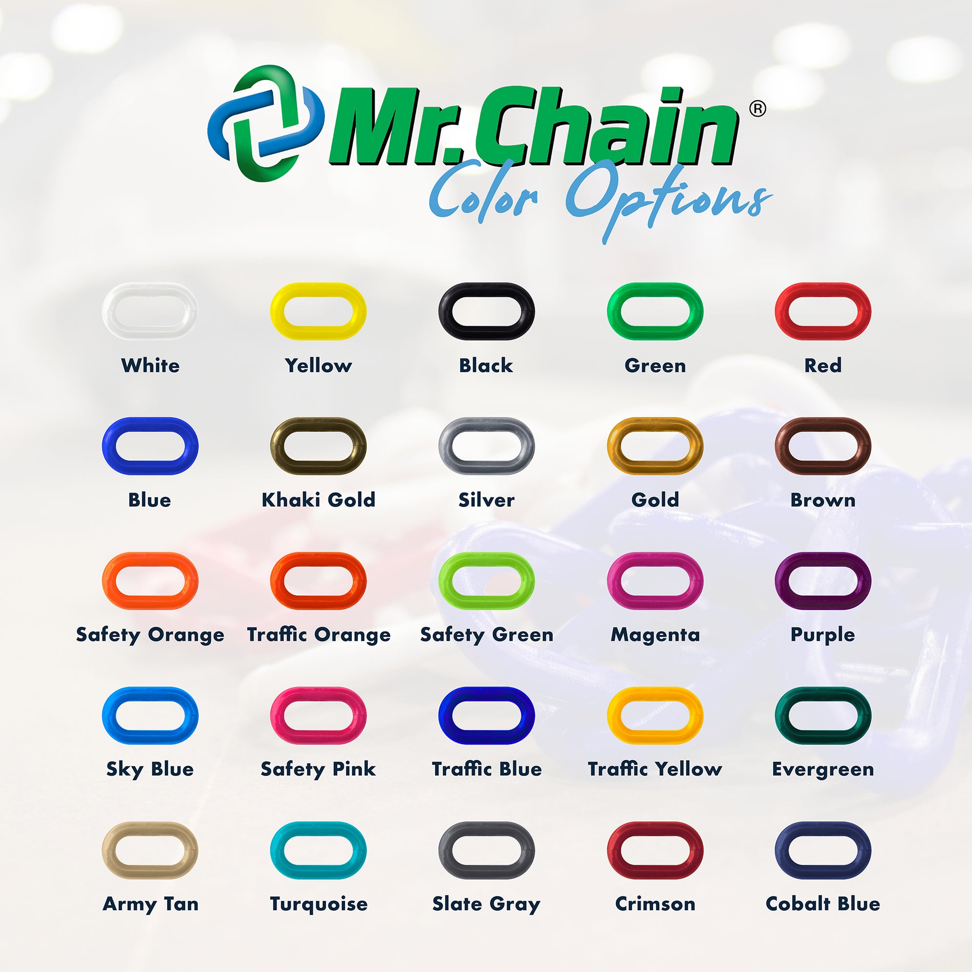 Yellow Plastic Chain — Mr. Chain