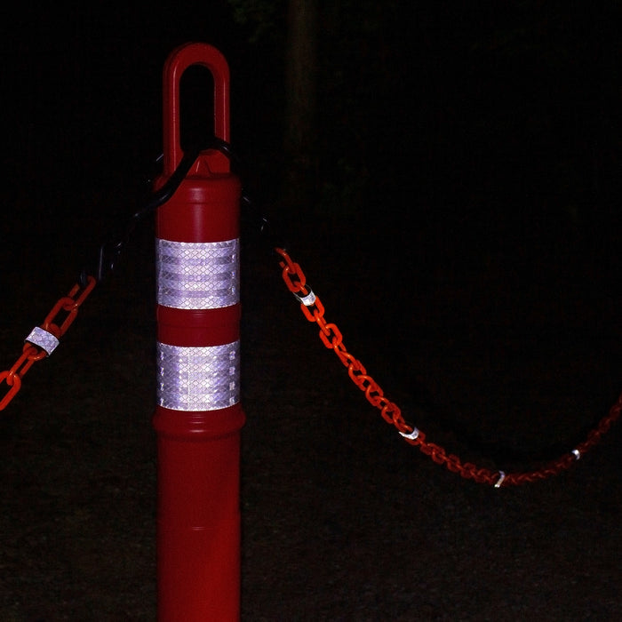 Looper Tube Delineator Kits with Plastic Chain