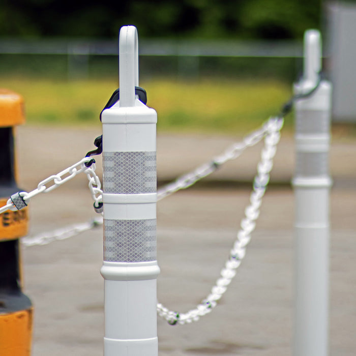 Looper Tube Delineator Kits with Reflective Chain