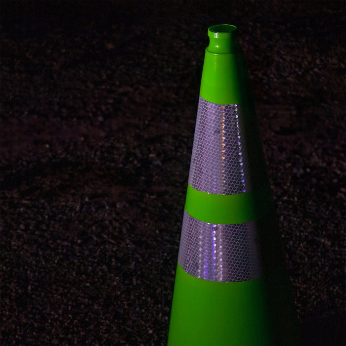 Black Reflective Traffic Cones