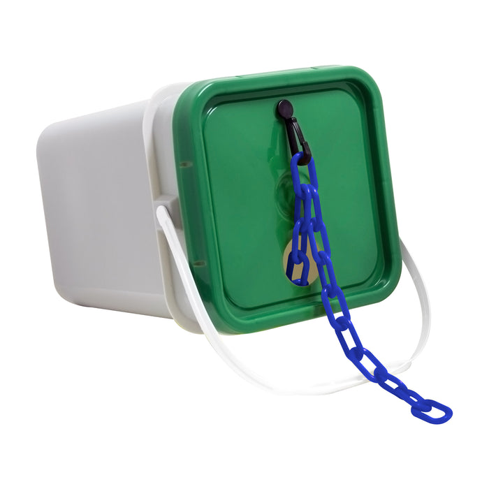 Mr. Chain 25-Foot Plastic Barrier Chain - Perfect For Crowd Control & Safety Zones