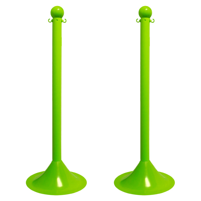 Safety Green, 2 Inch - Light Duty, Pack of 2