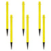 2.5 Inch, Yellow, Pack of 6