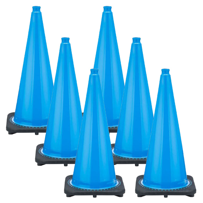 Sky Blue, 28 Inches, Pack of 6